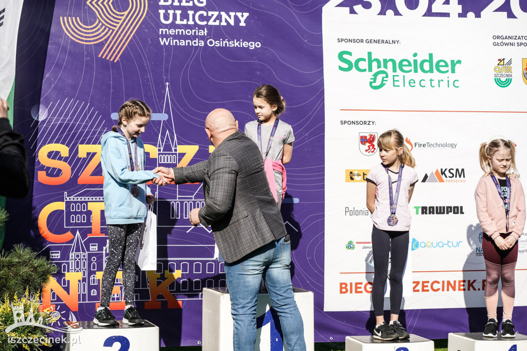 39. Bieg Uliczny Memoriał Winanda Osińskiego - biegi młodzieżowe