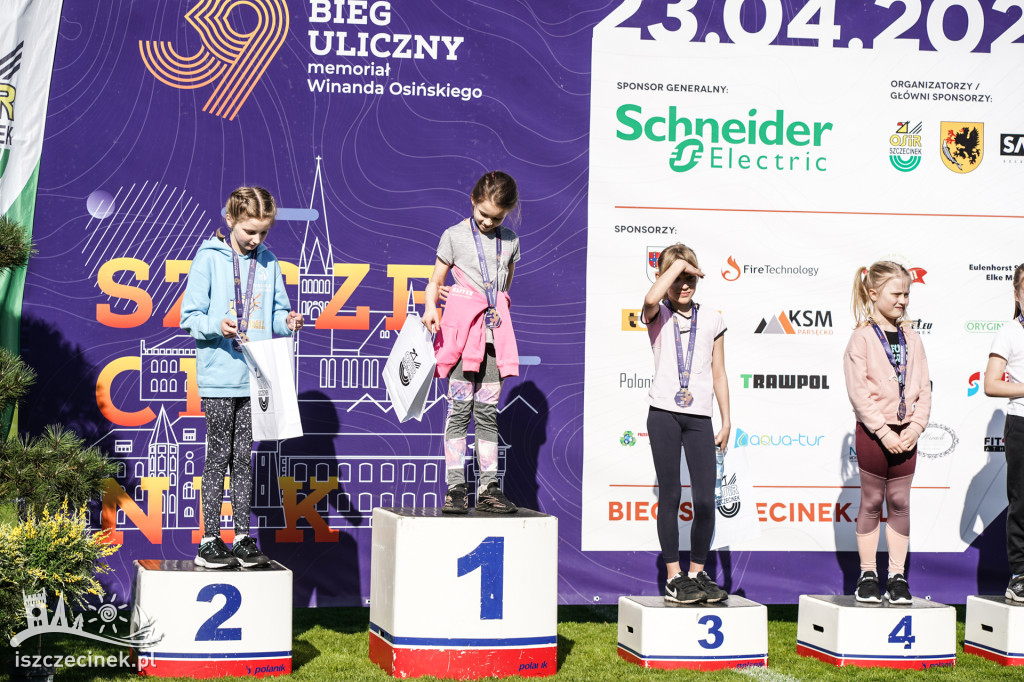 39. Bieg Uliczny Memoriał Winanda Osińskiego - biegi młodzieżowe