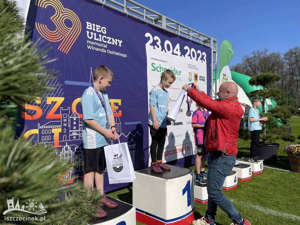 39. Bieg Uliczny Memoriał Winanda Osińskiego - biegi młodzieżowe