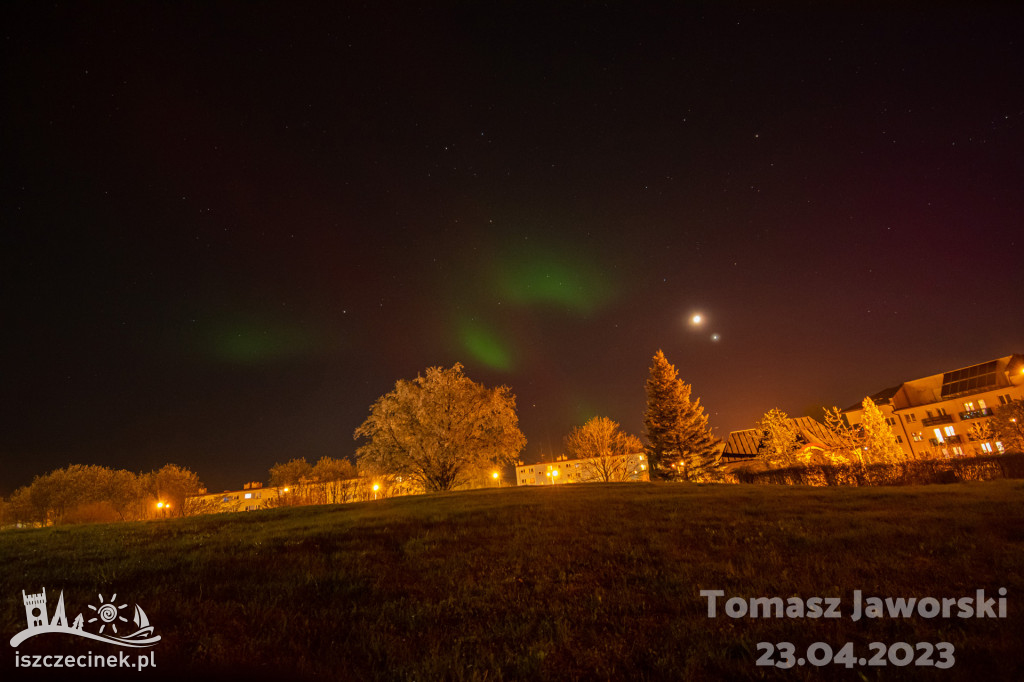 Za nami kolejna noc z zorzą polarną. Zdjęcia Tomasza Jaworskiego