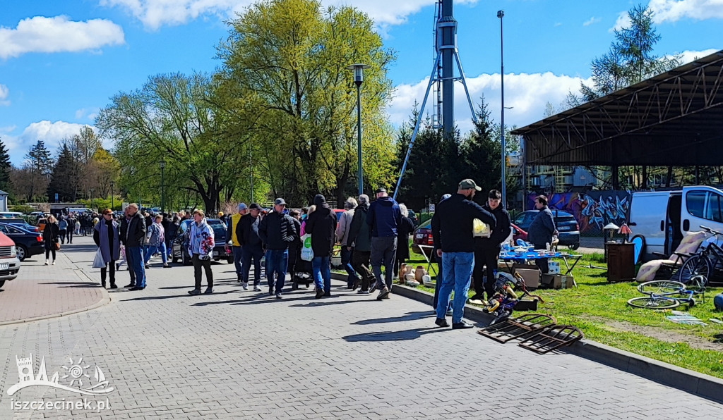 Tłumy na rynku. Pchli targ wrócił po zimowej przerwie