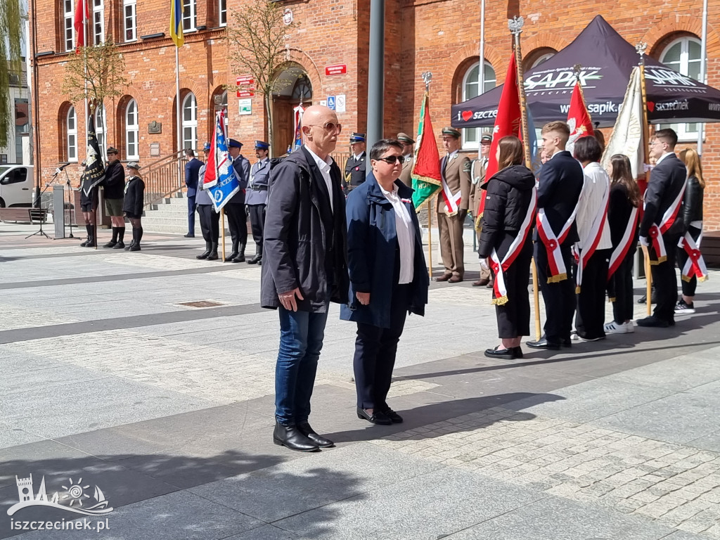 Szczecinek. Dziś świętujemy 232. rocznicę uchwalenia Konstytucji 3 Maja. Wiwat!
