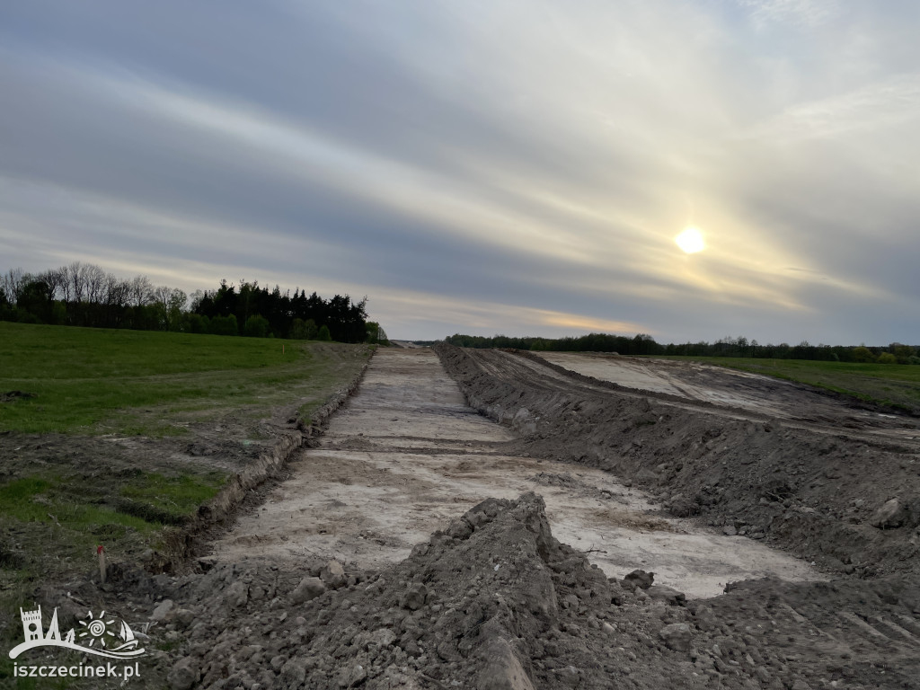 Budowa obwodnicy Szczecinka. Odwiedziliśmy plac budowy. Trwają zaawansowane prace