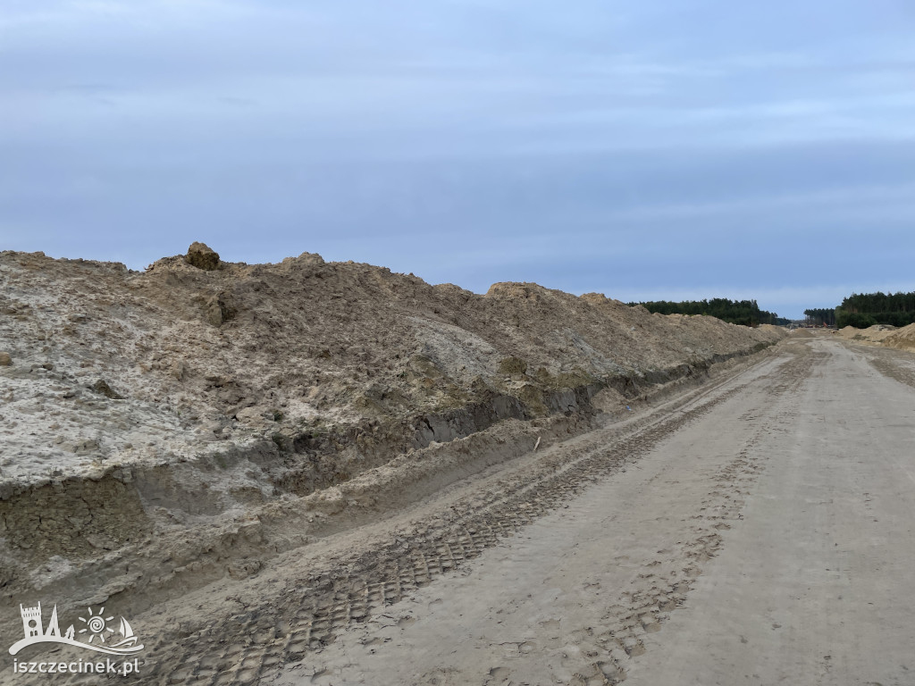 Budowa obwodnicy Szczecinka. Odwiedziliśmy plac budowy. Trwają zaawansowane prace
