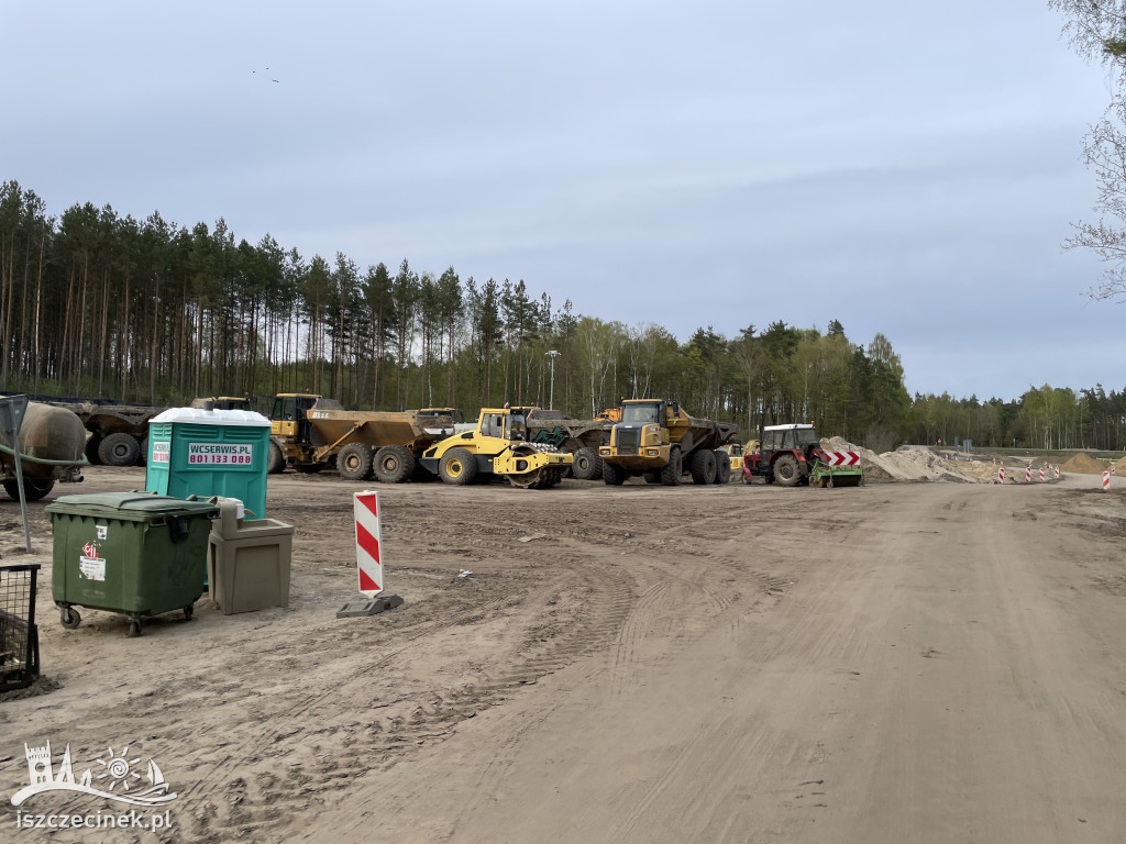 Budowa obwodnicy Szczecinka. Odwiedziliśmy plac budowy. Trwają zaawansowane prace