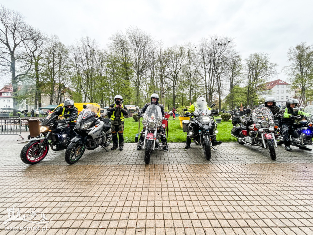 Rozpoczęcie sezonu motocyklowego w Szczecinku ZDJĘCIA