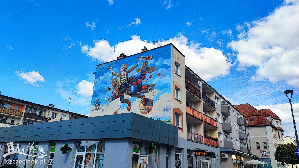 Mural na deptaku jest już gotowy. Tak się prezentuje