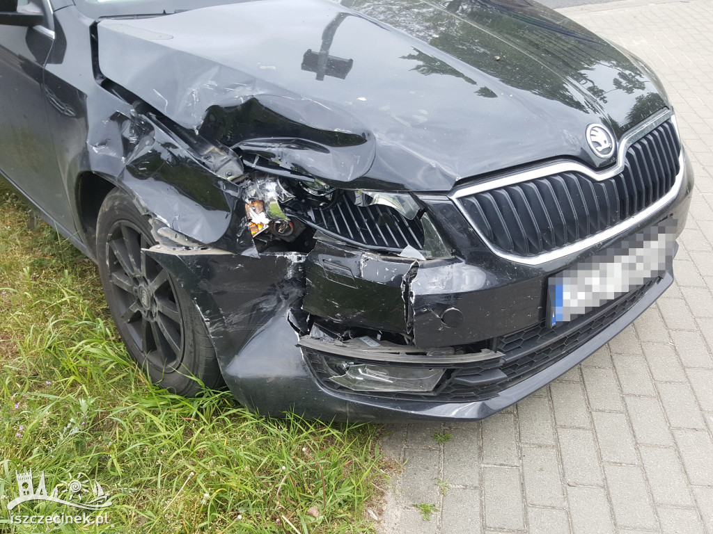 Nie ustąpiła pierwszeństwa i doprowadziła do kolizji. Pechowe skrzyżowanie