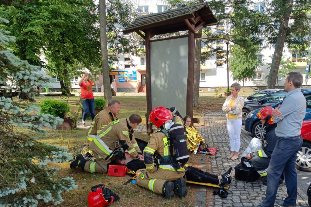 Paliło się w budynku Urzędu Miasta w Bornem Sulinowie. Pracownicy ewakuowani