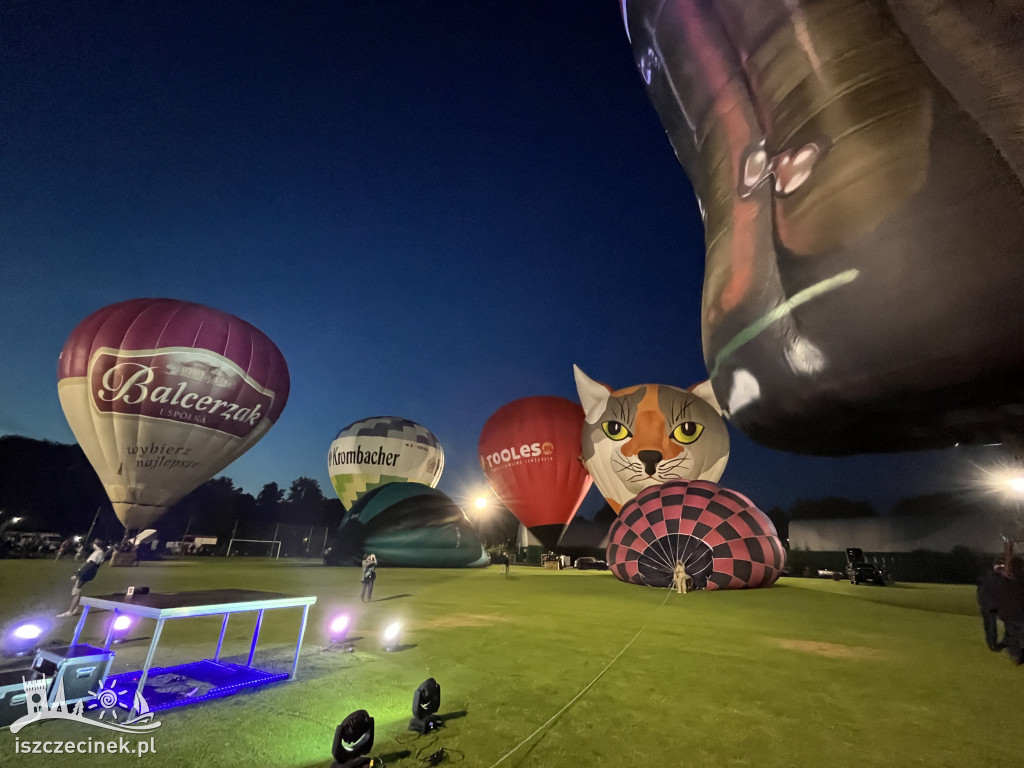 Nocna Gala Balonów, czyli fuzja ognia i muzyki - FOTORELACJA