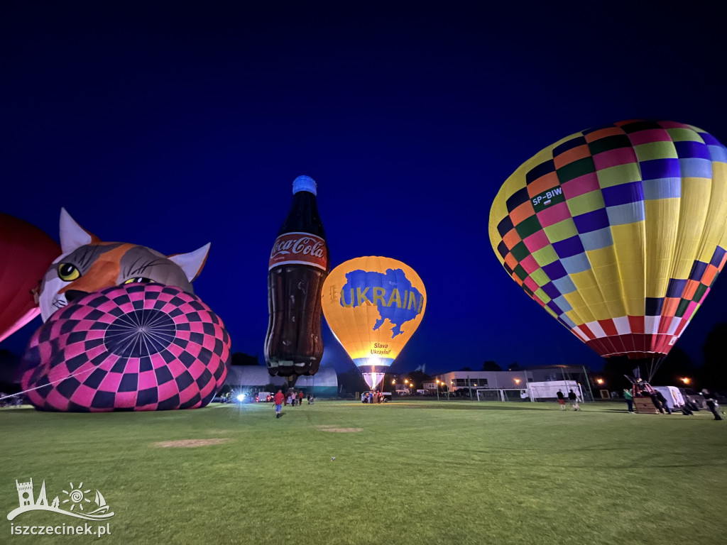 Nocna Gala Balonów, czyli fuzja ognia i muzyki - FOTORELACJA