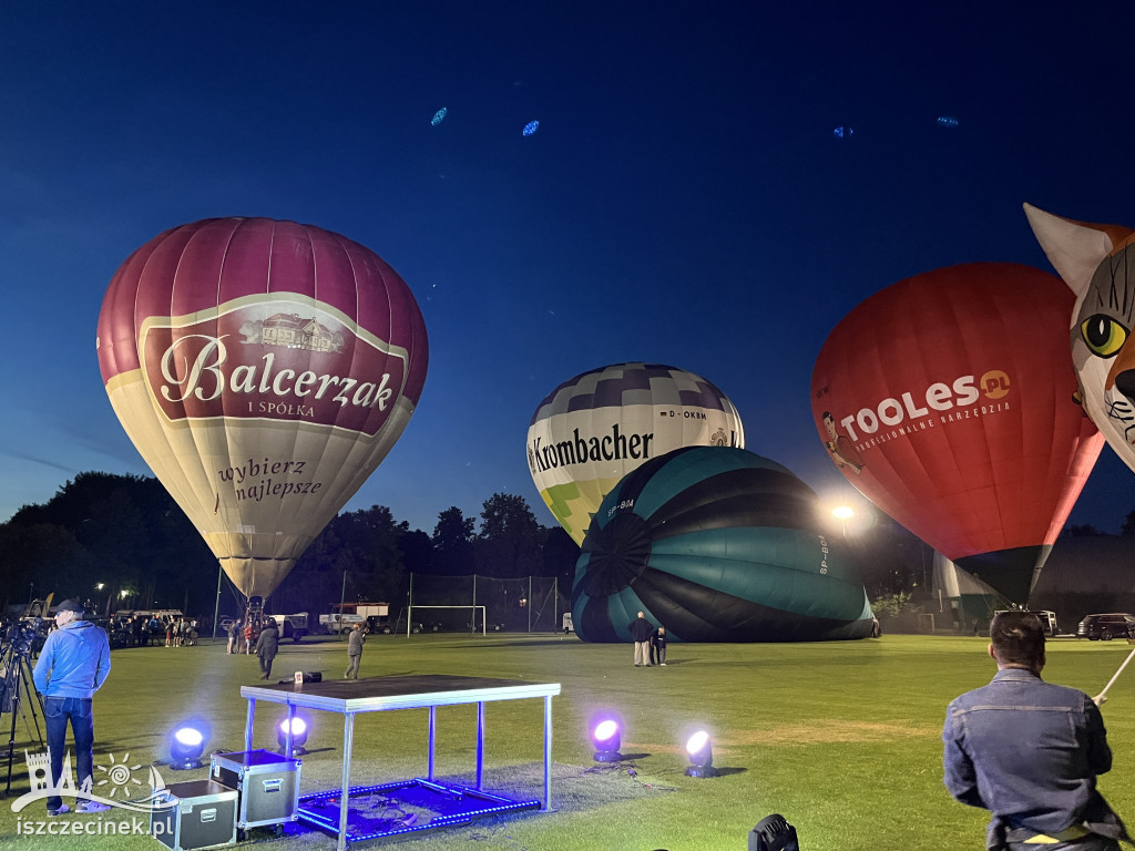 Nocna Gala Balonów, czyli fuzja ognia i muzyki - FOTORELACJA