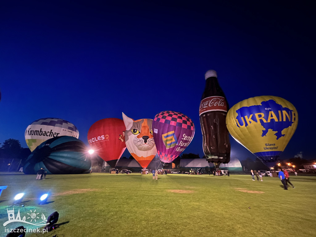 Nocna Gala Balonów, czyli fuzja ognia i muzyki - FOTORELACJA