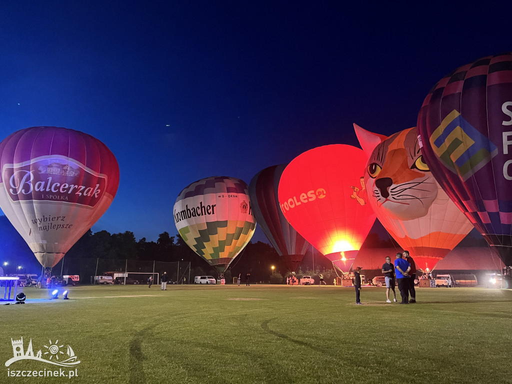 Nocna Gala Balonów, czyli fuzja ognia i muzyki - FOTORELACJA