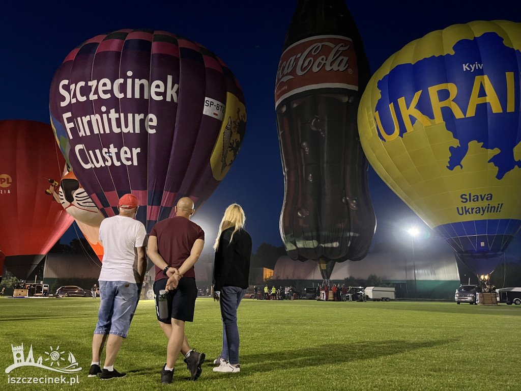 Nocna Gala Balonów, czyli fuzja ognia i muzyki - FOTORELACJA