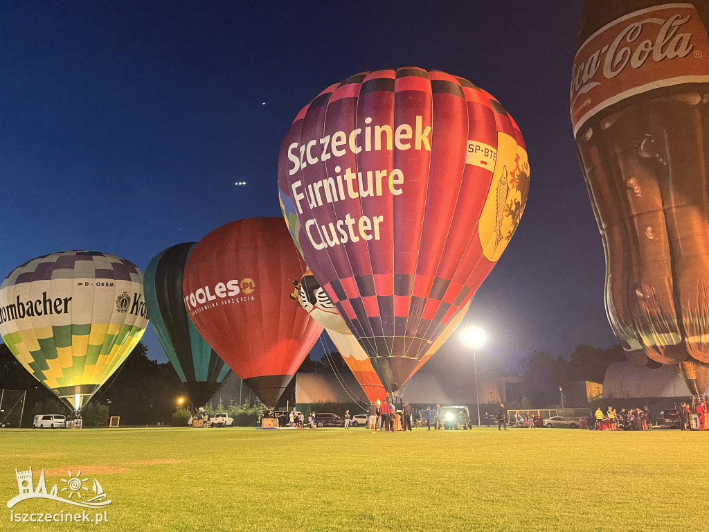 Nocna Gala Balonów, czyli fuzja ognia i muzyki - FOTORELACJA