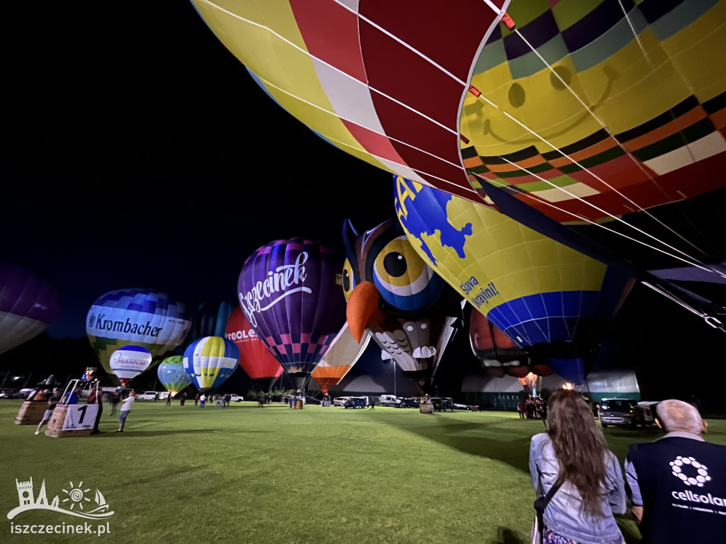 Nocna Gala Balonów, czyli fuzja ognia i muzyki - FOTORELACJA