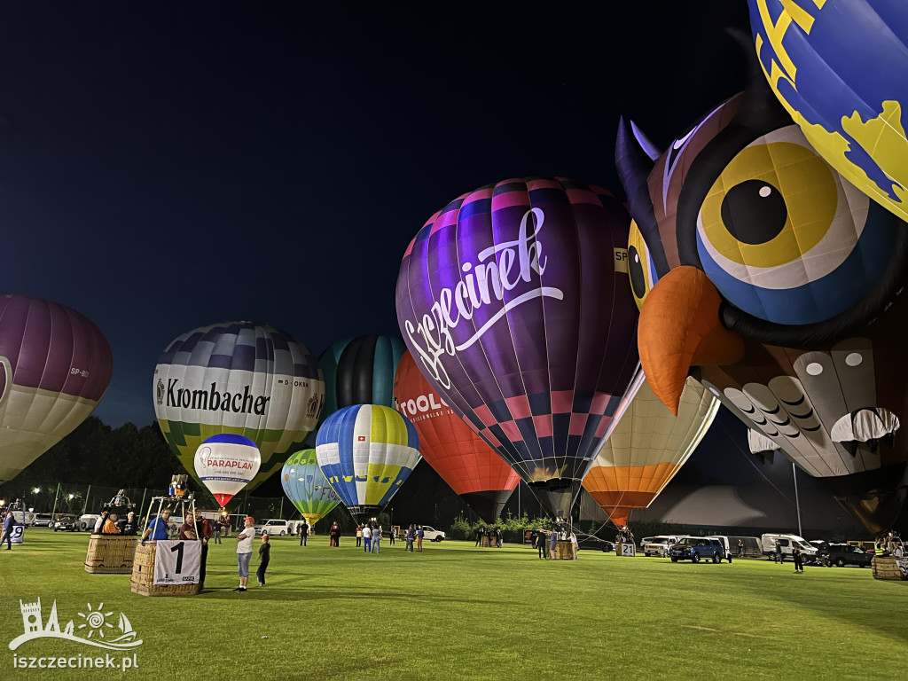 Nocna Gala Balonów, czyli fuzja ognia i muzyki - FOTORELACJA