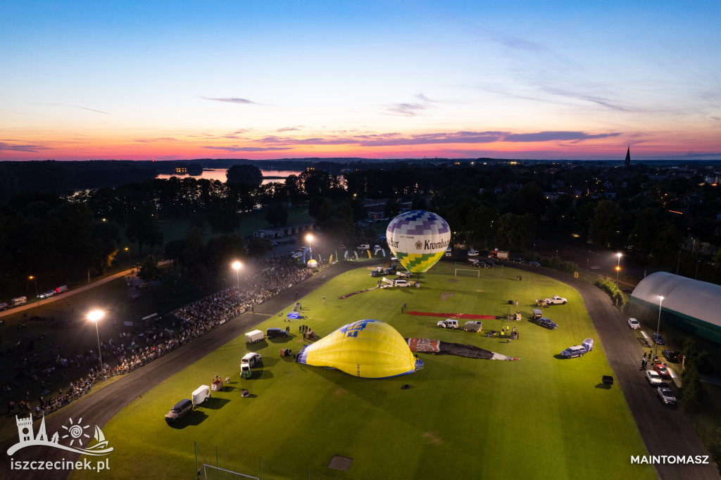 Nocna Gala Balonów, czyli fuzja ognia i muzyki - FOTORELACJA