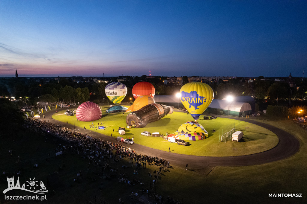 Nocna Gala Balonów, czyli fuzja ognia i muzyki - FOTORELACJA