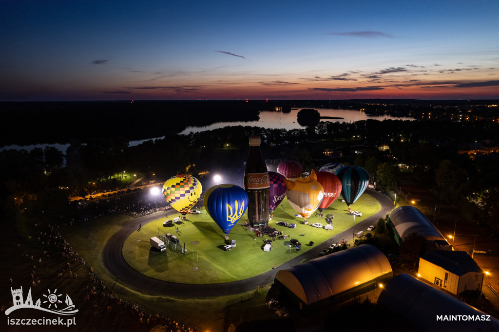 Nocna Gala Balonów, czyli fuzja ognia i muzyki - FOTORELACJA