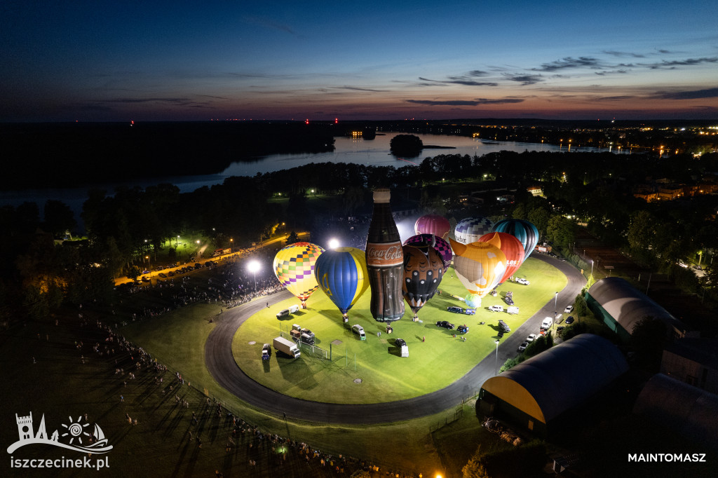 Nocna Gala Balonów, czyli fuzja ognia i muzyki - FOTORELACJA