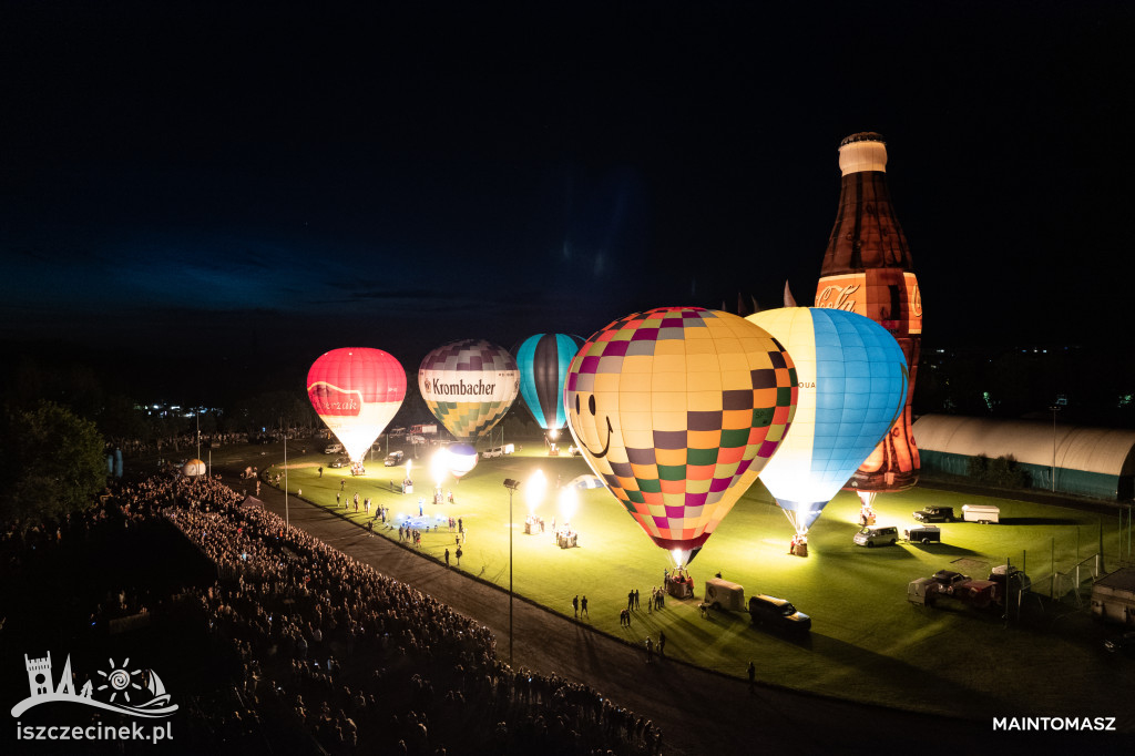 Nocna Gala Balonów, czyli fuzja ognia i muzyki - FOTORELACJA