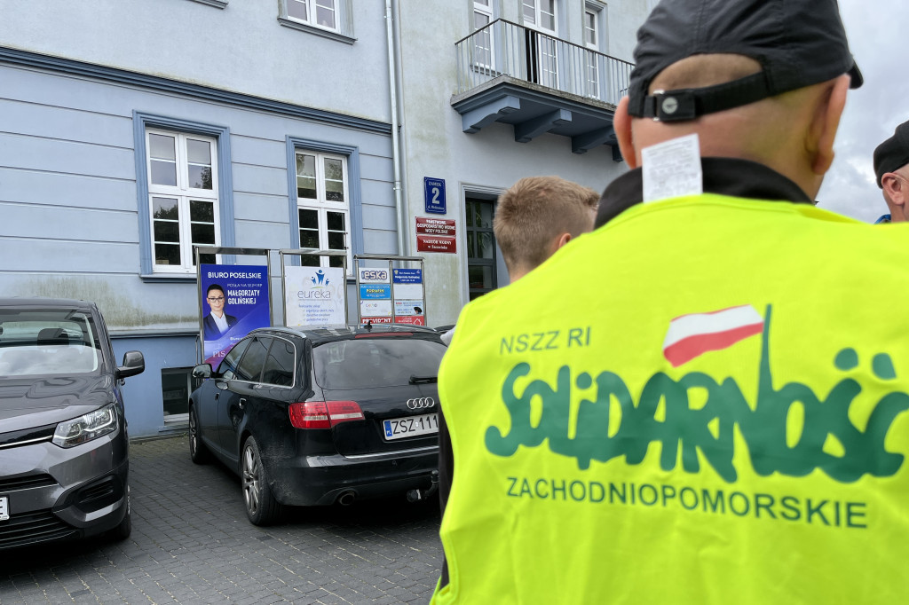 Protest rolników w Szczecinku