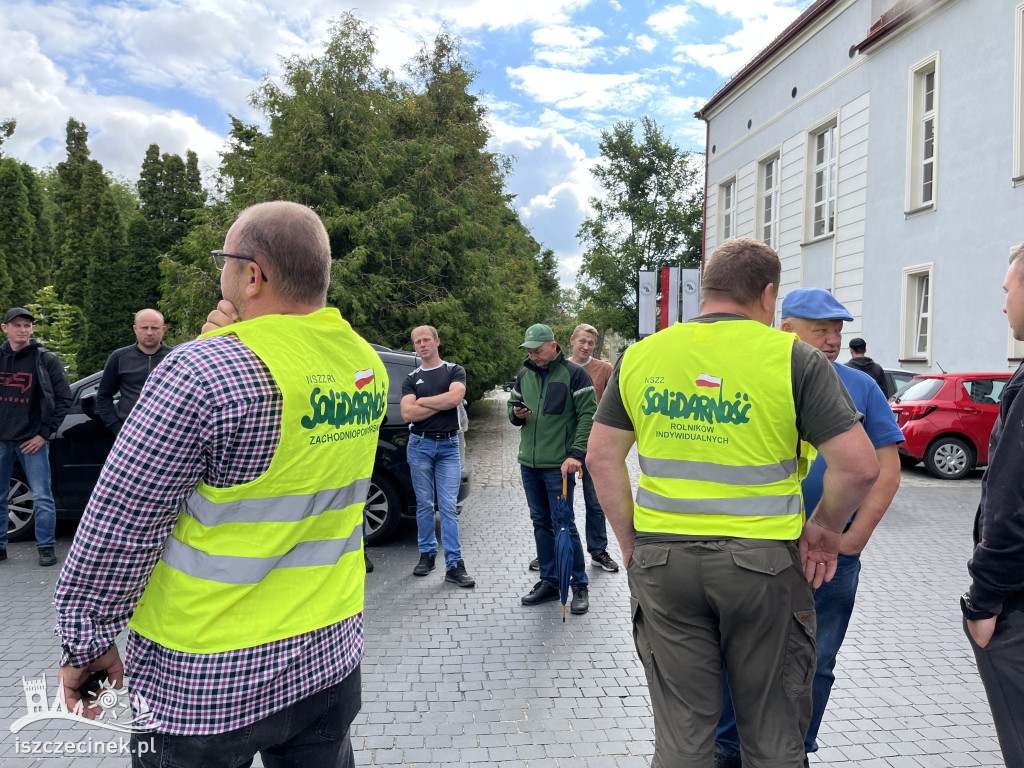 Protest rolników w Szczecinku
