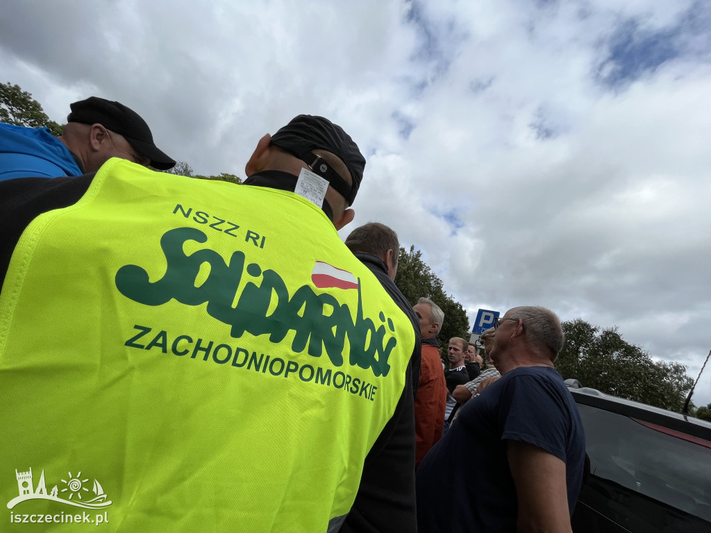 Protest rolników w Szczecinku