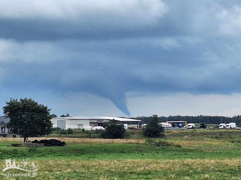 Trąba powietrzna pod Białym Borem