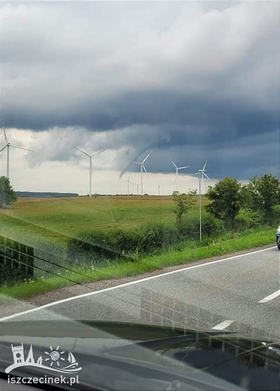 Trąba powietrzna pod Białym Borem