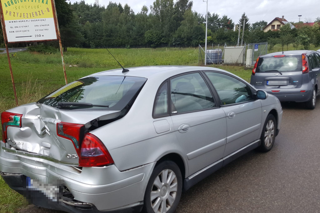 Niebezpieczne na drodze krajowej nr 20