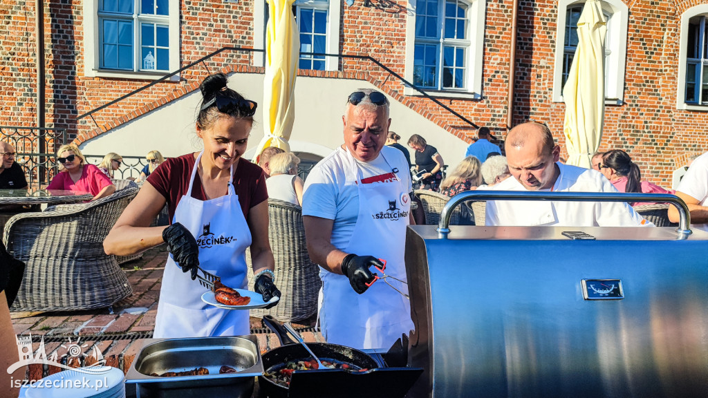 Sobotnie grillowanie z burmistrzem