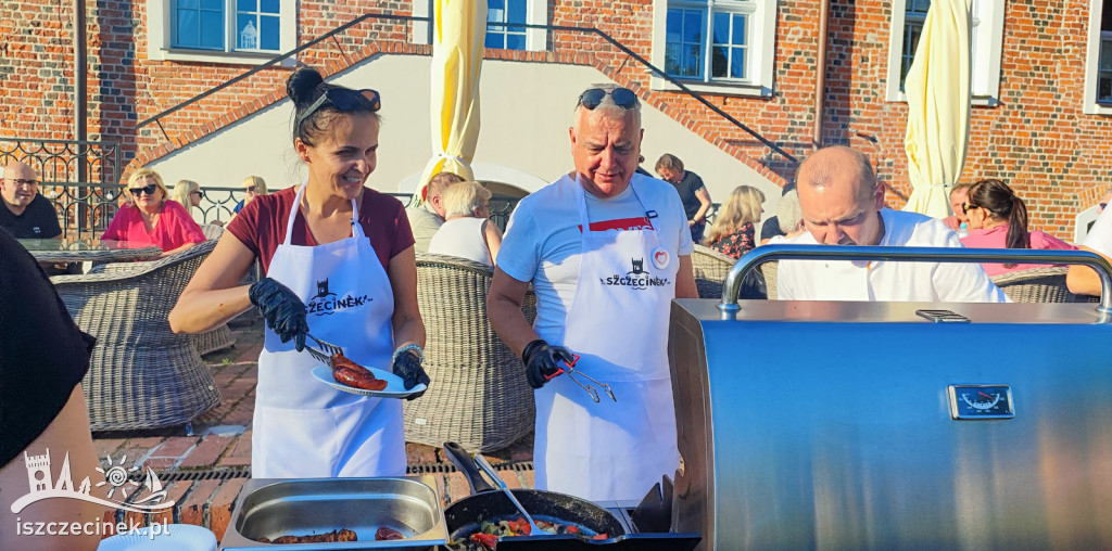 Sobotnie grillowanie z burmistrzem