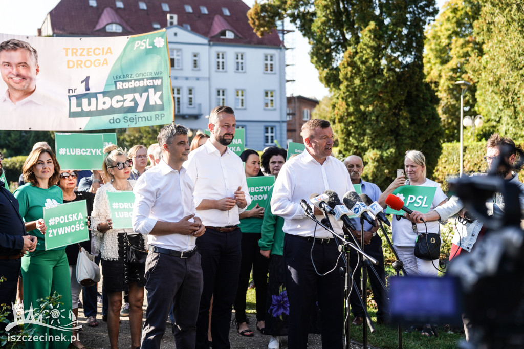 Prezes PSL Władysław Kosiniak-Kamysz w Szczecinku.