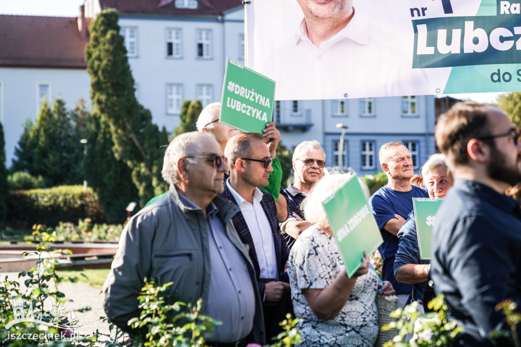 Prezes PSL Władysław Kosiniak-Kamysz w Szczecinku.