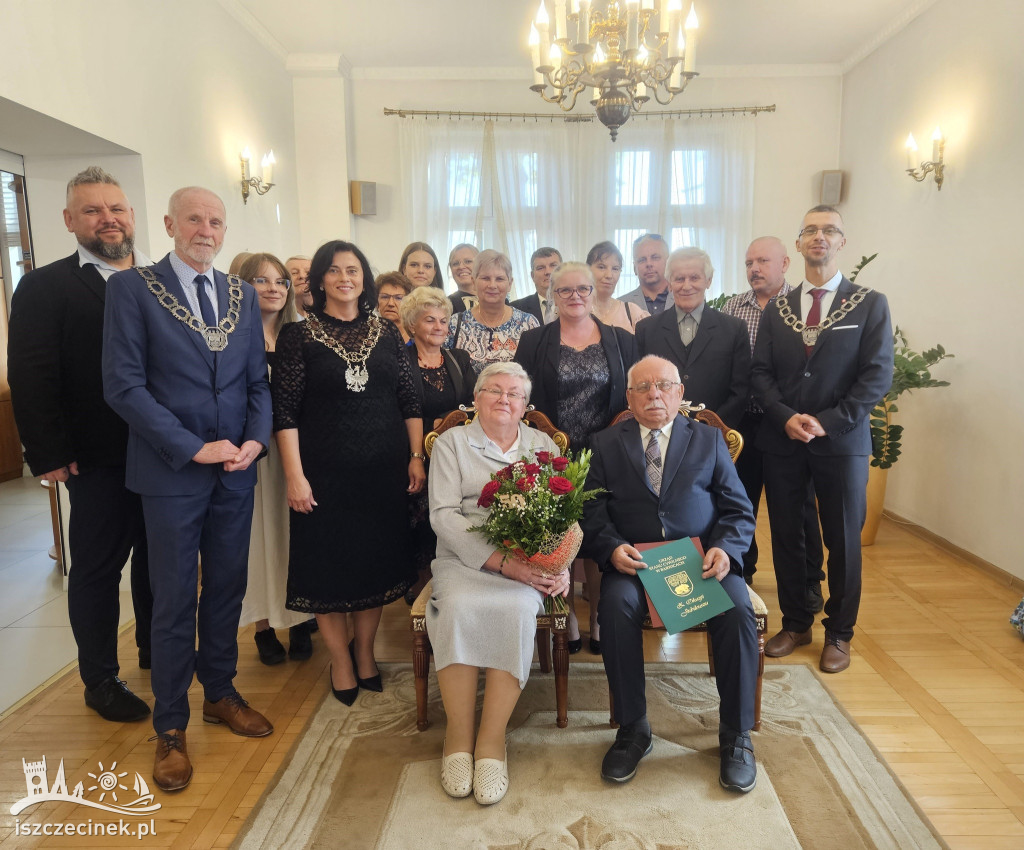 Złote Gody Stanisławy i Jerzego Żbikowskich z Barwic.