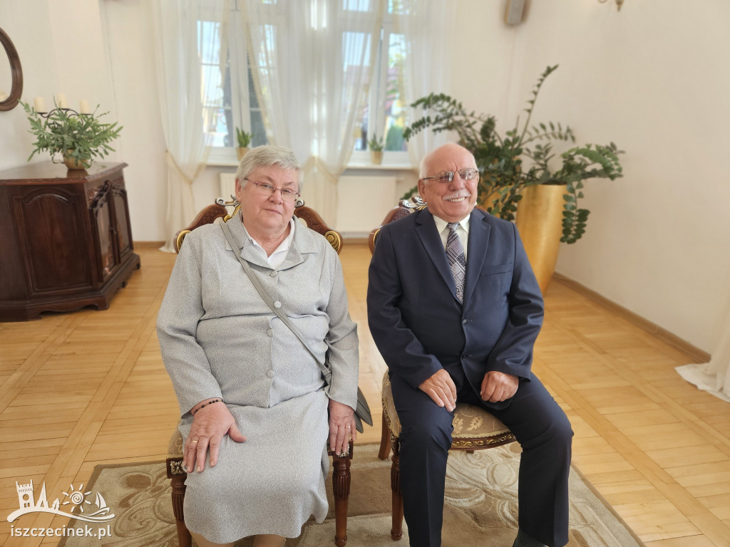 Złote Gody Stanisławy i Jerzego Żbikowskich z Barwic.