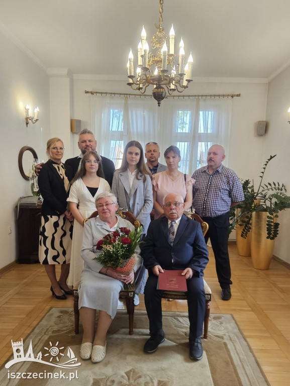 Złote Gody Stanisławy i Jerzego Żbikowskich z Barwic.