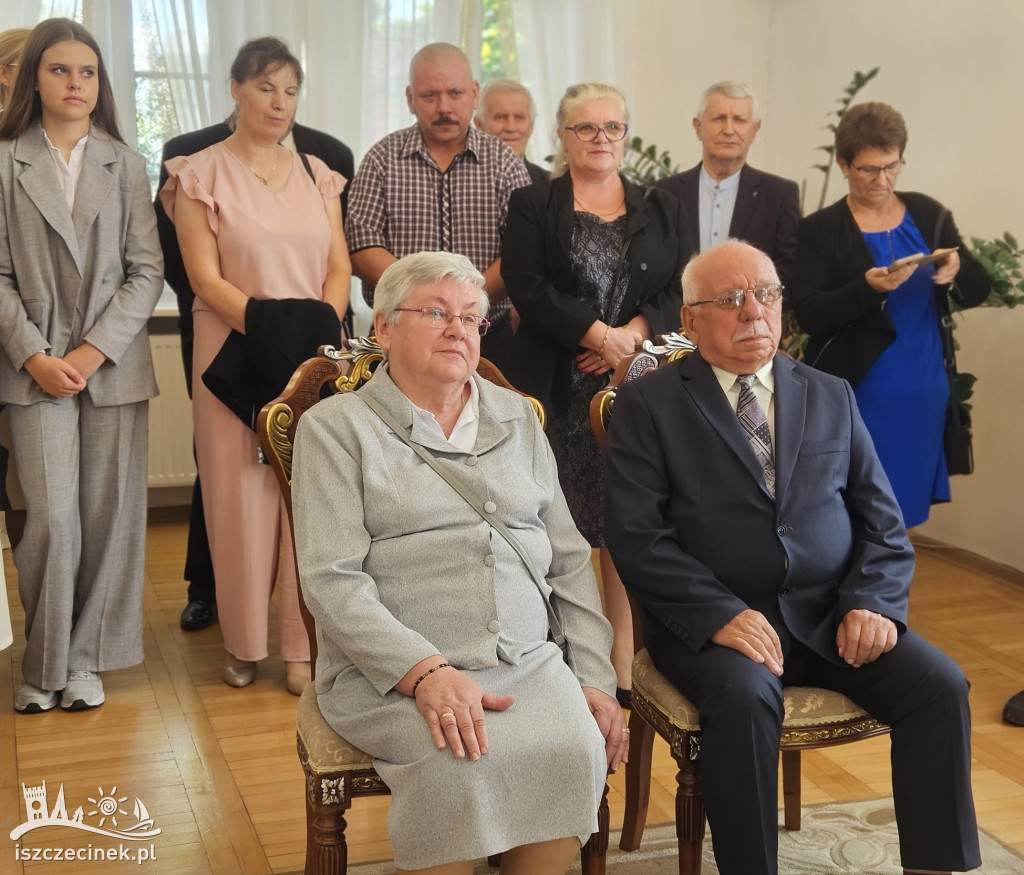 Złote Gody Stanisławy i Jerzego Żbikowskich z Barwic.