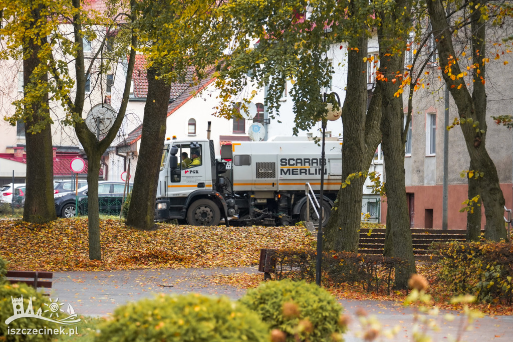 Jesień w Szczecinku. Piękne kolory w szczecineckim parku