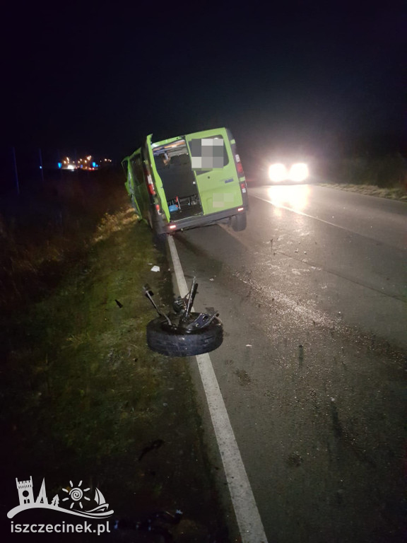Poważny wypadek na wyjeździe ze Szczecinka. Są ranni [ZDJĘCIA]