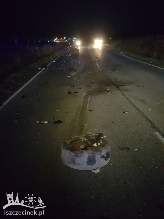 Poważny wypadek na wyjeździe ze Szczecinka. Są ranni [ZDJĘCIA]