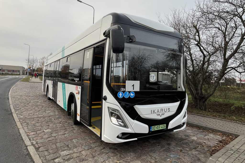 Elektryczny Ikarus na testach w Szczecinku