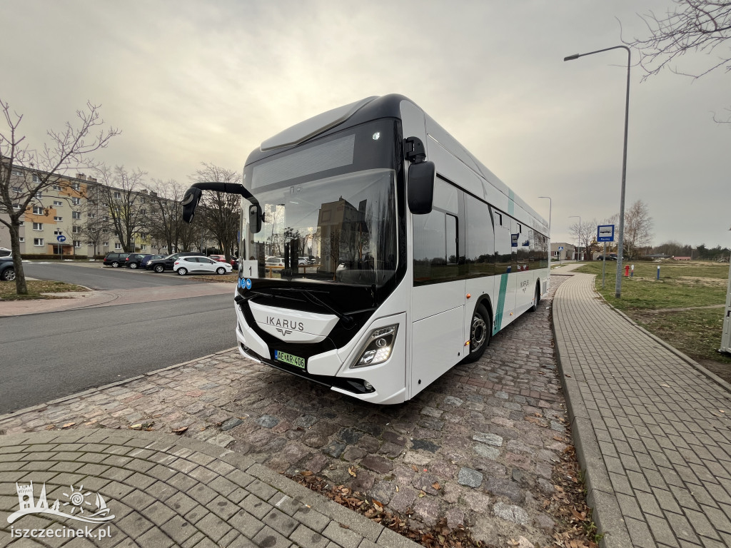 Elektryczny Ikarus na testach w Szczecinku