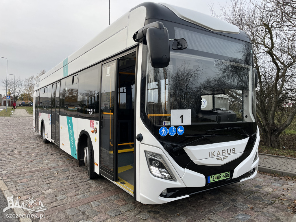 Elektryczny Ikarus na testach w Szczecinku