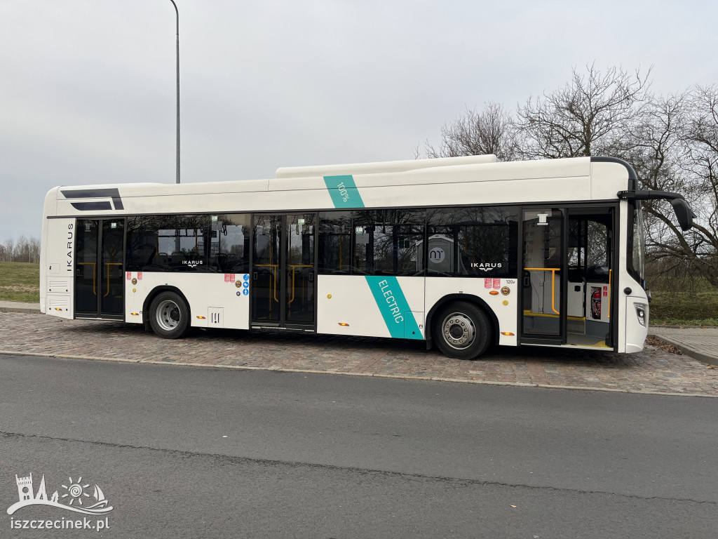 Elektryczny Ikarus na testach w Szczecinku