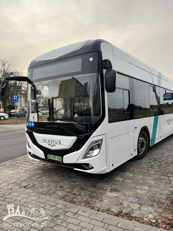 Elektryczny Ikarus na testach w Szczecinku