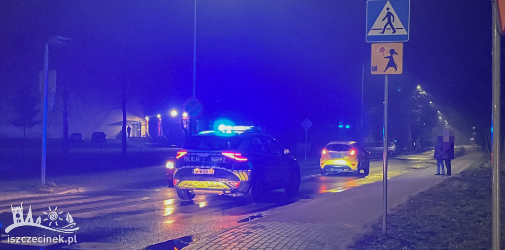 SZCZECINEK. Poważny wypadek na pasach